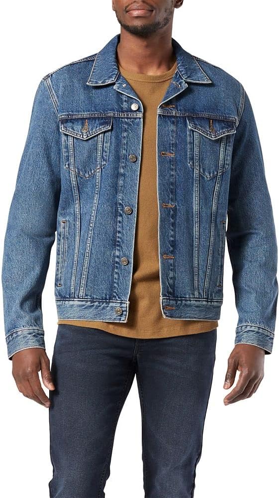 Gold Men’s  Trucker Jacket